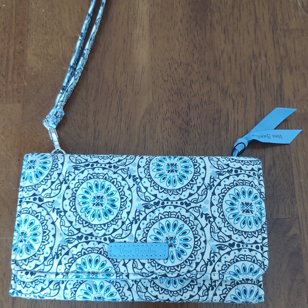 Vera Bradley Smartphone Wristlet Wallet with Strap